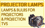 Projector Lamp Finder: Lamps & Bulbs for Projectors & Projection TVs